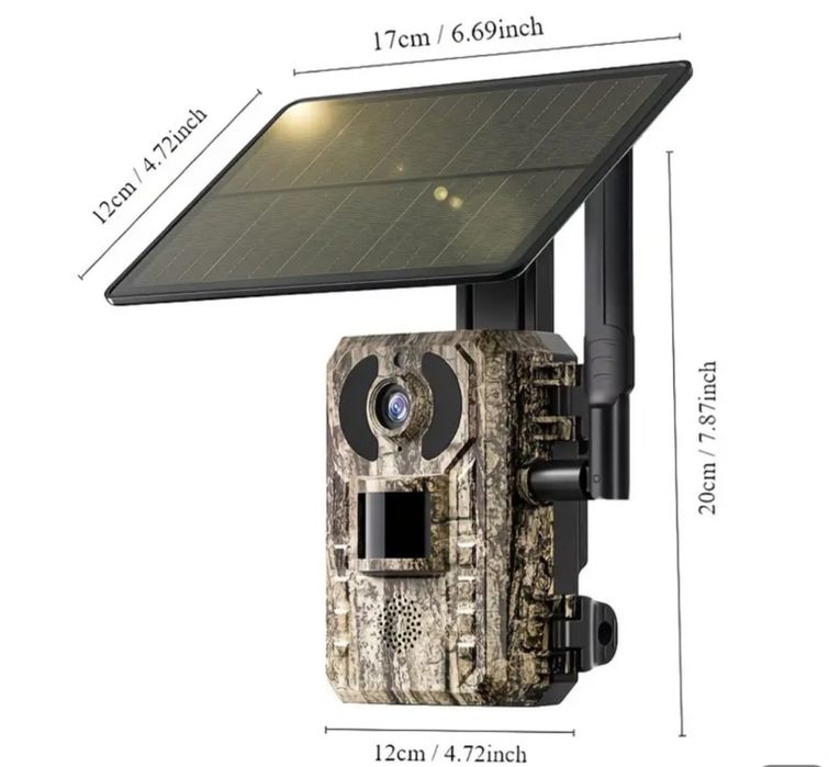 Fotopułapka 4G solarna