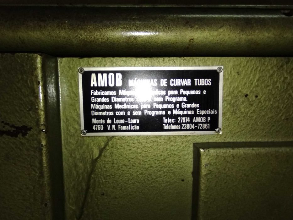 maquina de curvar tubo amob original
