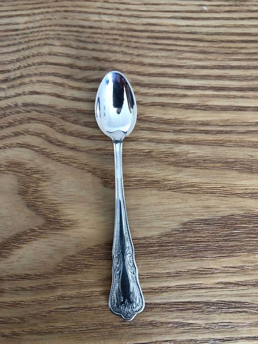 1 Colher Cafe Prata Topazio