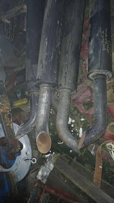Tłumnik6475 Massey Ferguson 6465 ,6480,6485,6490, wydech 6495 MF 6499