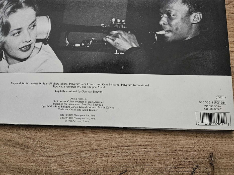 MILES DAVIS Ascenseur Pour L'échafaud (Lift To The Scaffold LP 1988 NM