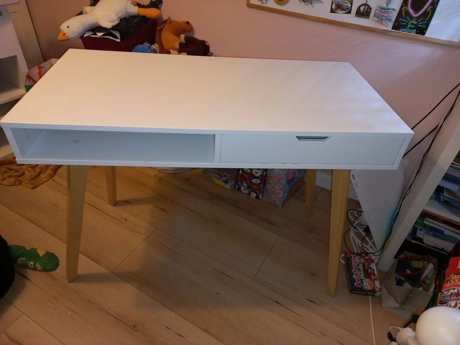 Biurko, konsolach styl skandynawski