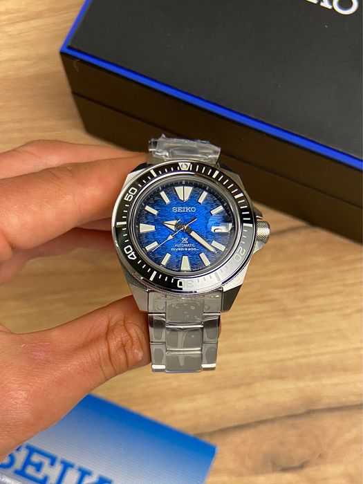 Seiko Prospex King Samurai Save the Ocean Dark Manta SRPE33K1