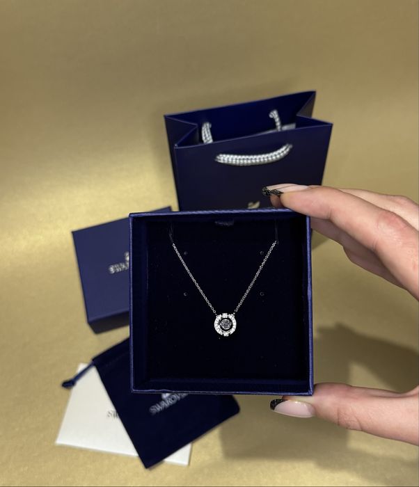 срібний ланцюжок Swarovski Sparkling Dance ланцюжок сваровськи