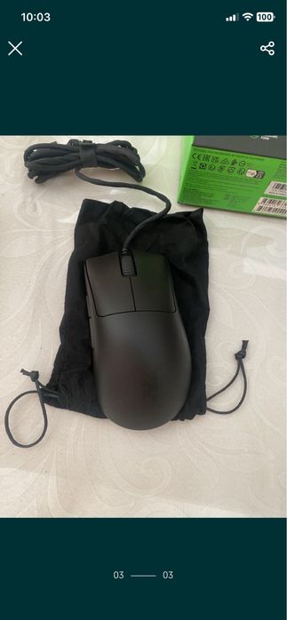 rato optico razer deathadder v3 30000dpi