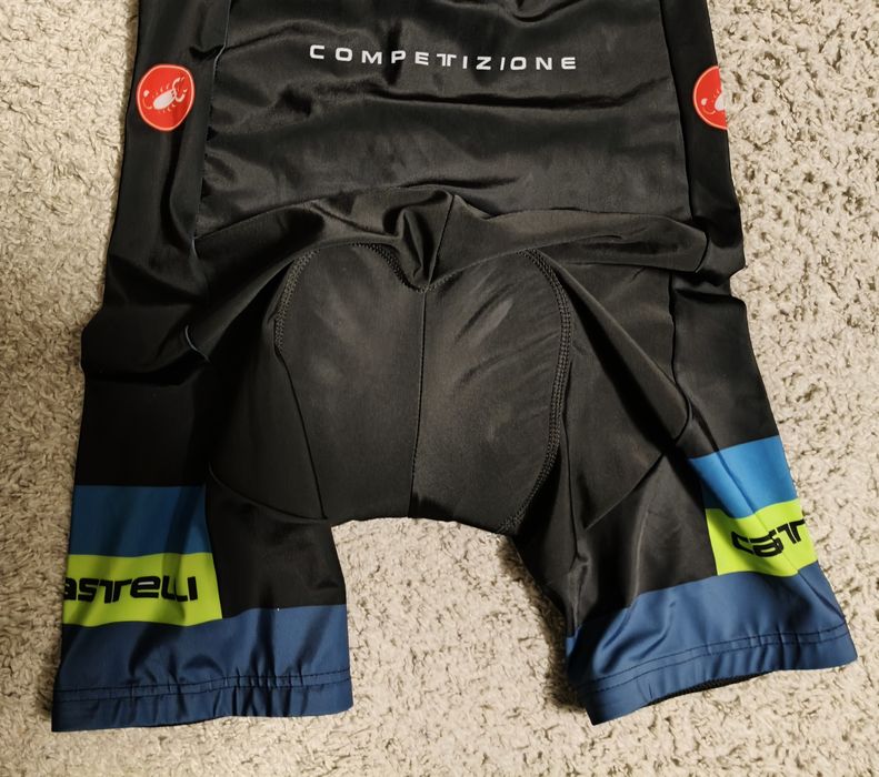 Spodenki na szelkach Castelli Competizione sportowe