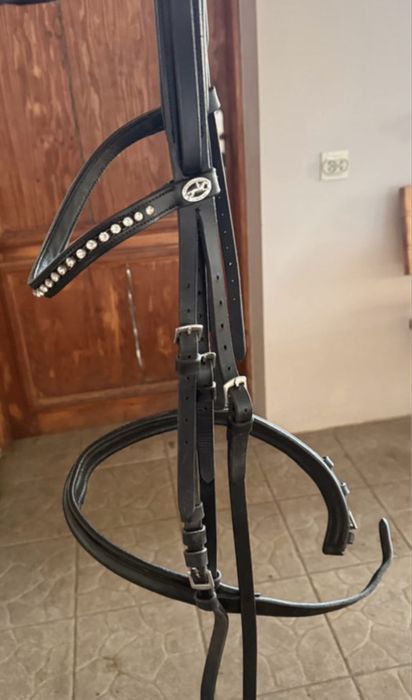 Ogłowie czarne Schokemöhle