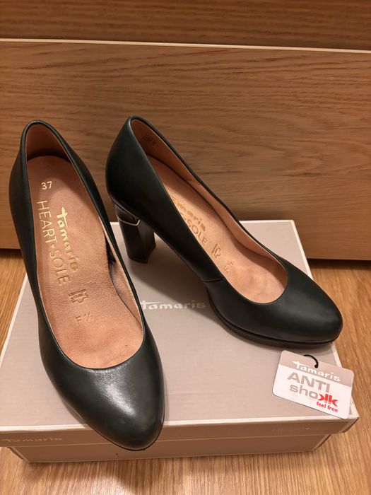 Piękne czółenka Tamaris r.38 nowe