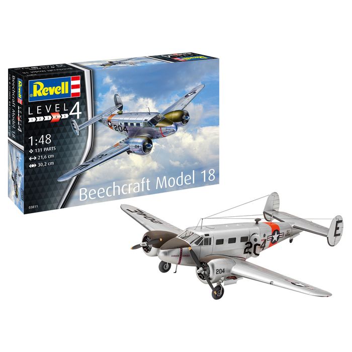 Samolot 1/48 /03811/ Beechcraft Model 18