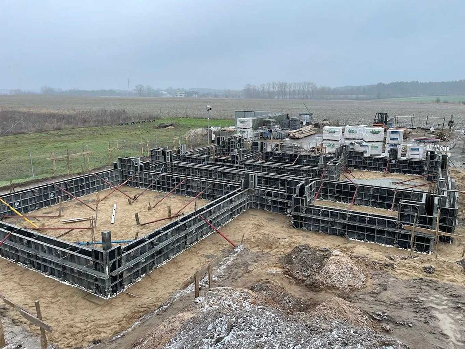 Wynajem szalunków. Szalunki stropowe, ścienne, słupowe, fundamentowe