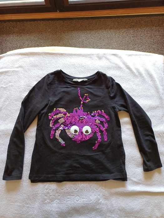 Koszulka dziewczęca długi rękaw