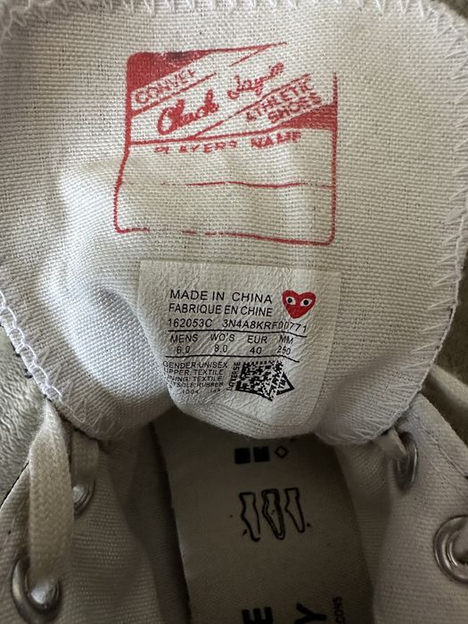 Кеди Converse Come des Garsons
