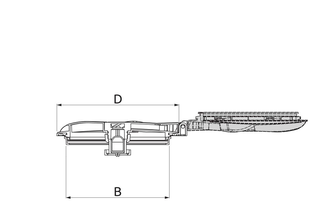 Pokrywa zbiornika uchylna właz Pokrywa opryskiwacza D415 ARAG