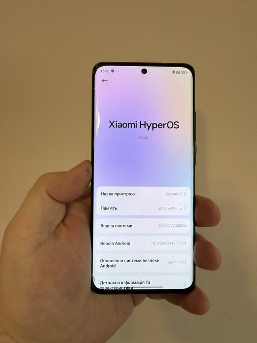 Xiaomi 12 8/128gb Snapdragon 8 gen 1 120Гц EU