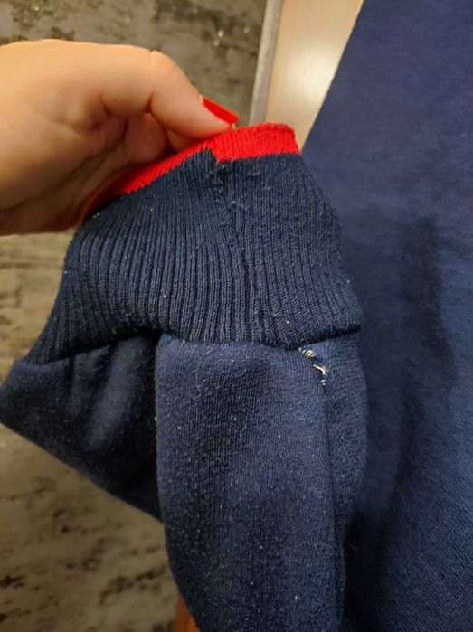 Кофта ПОГ 85 см супер батал великий розмір утеплена з начосом на замку