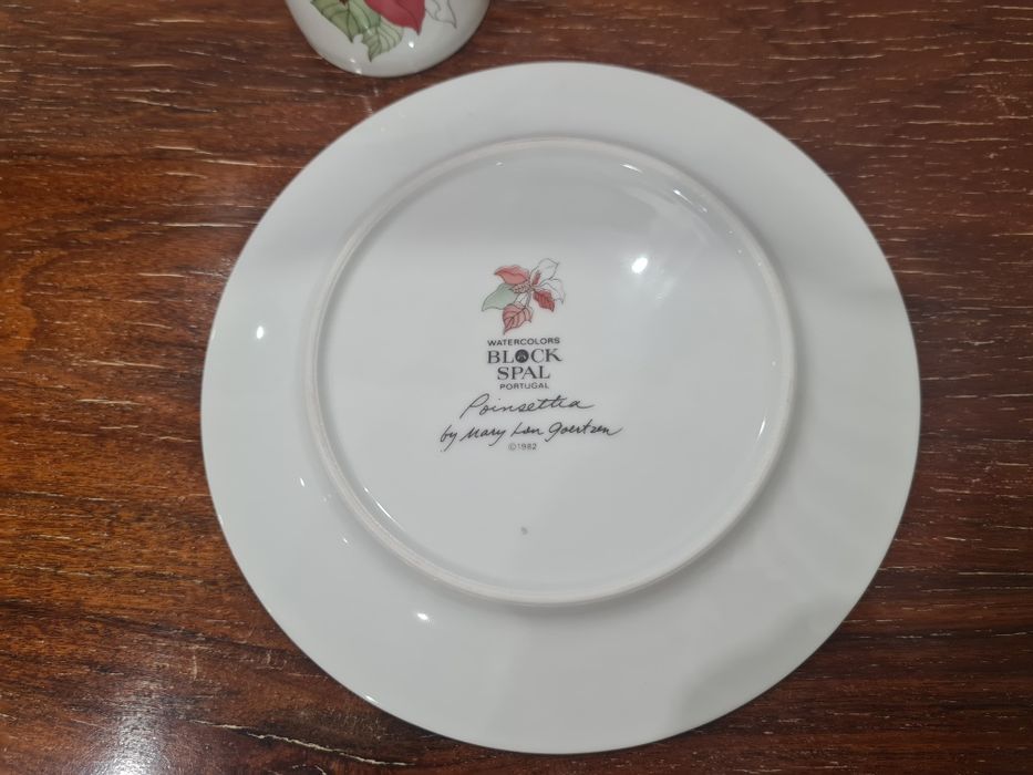 Spal prato e caneca Flor de Natal