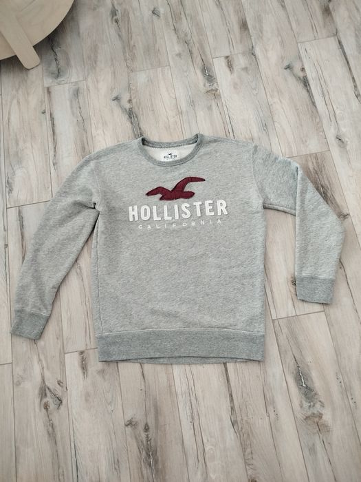 Bluza bawełniana Hollister  r.M\L Co. LOGO CREWS