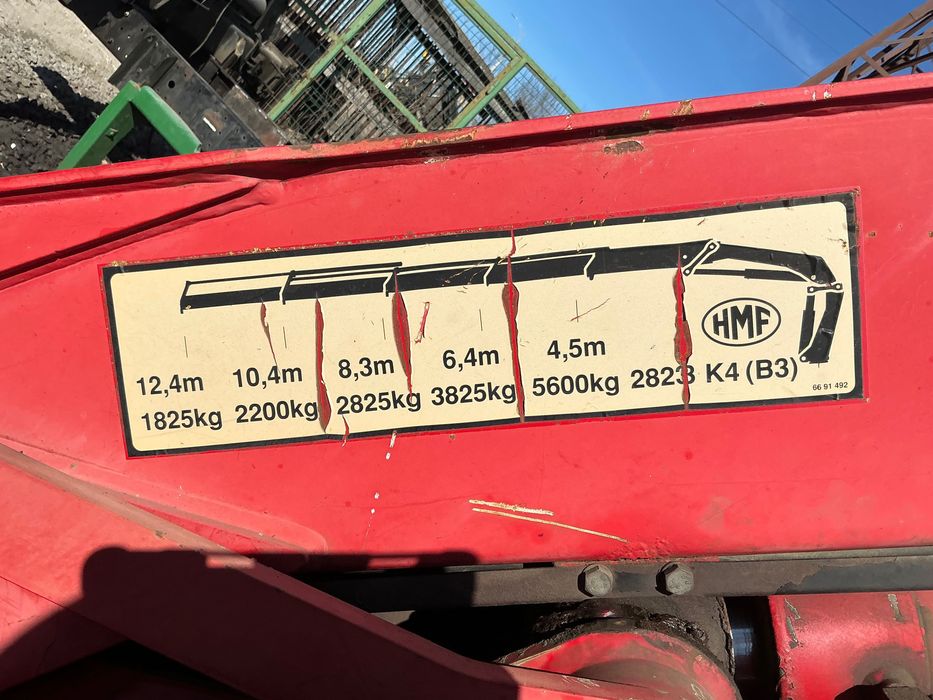 Кран маніпулятор HMF 2824/6