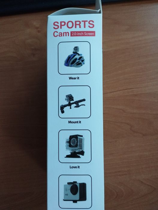 Kamera sportowa Full HD 1080p