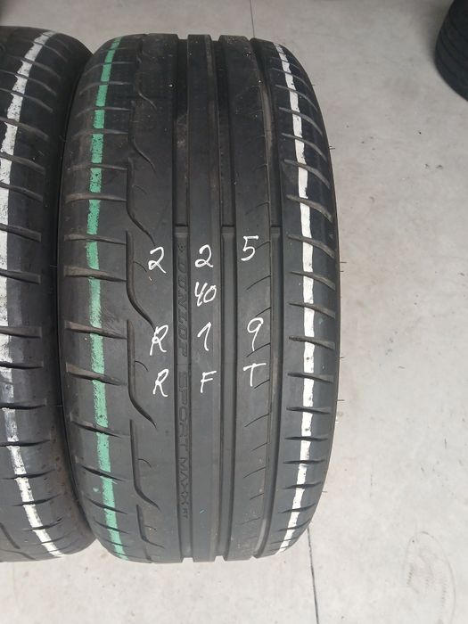 2 pneus 225 40 r19 RFT Dunlop