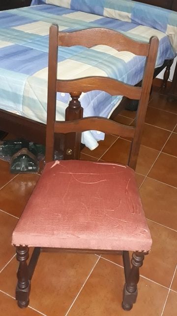 Mobília  vintage de quarto de dormir de casal