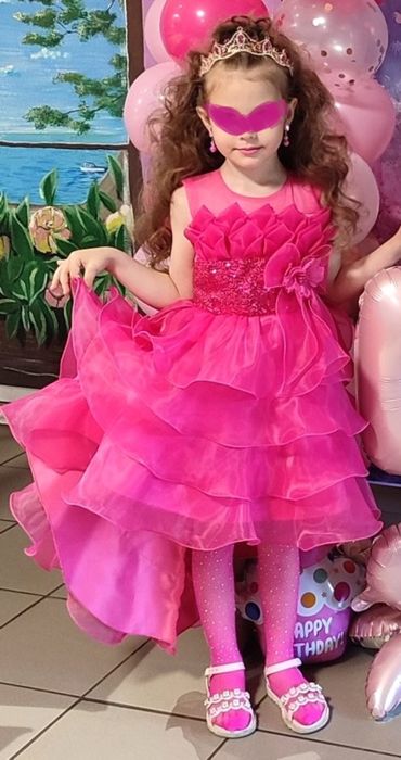 Сукня святкова,пишна для принцеси,плаття  "Барбі" - 120 р.