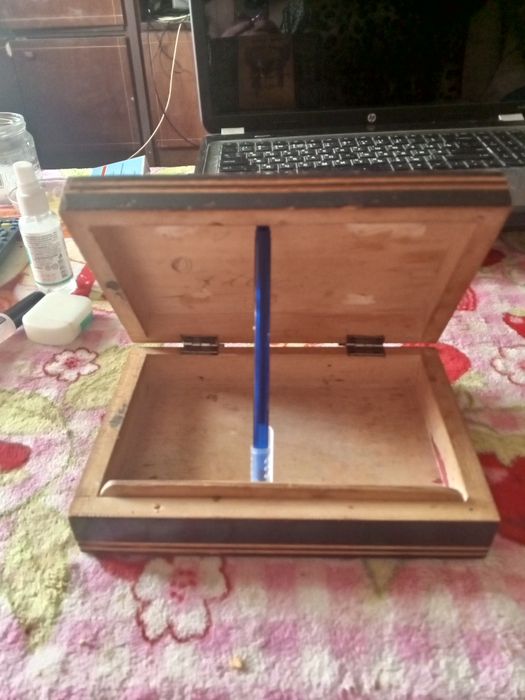 Продам антикварну шкатулку "Старий Львів"