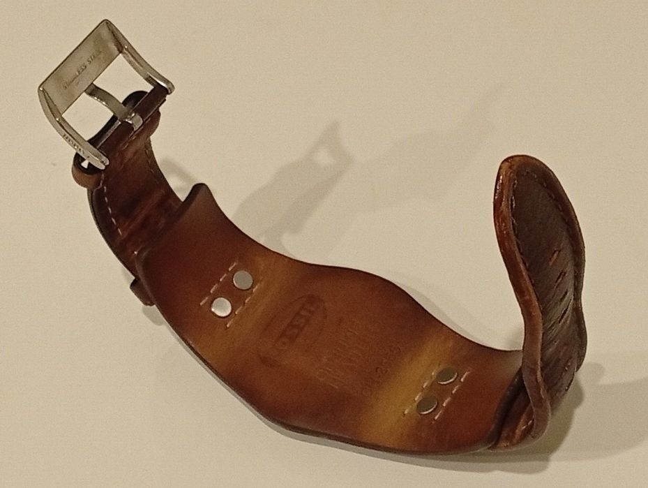 Bracelete "Fossil" couro