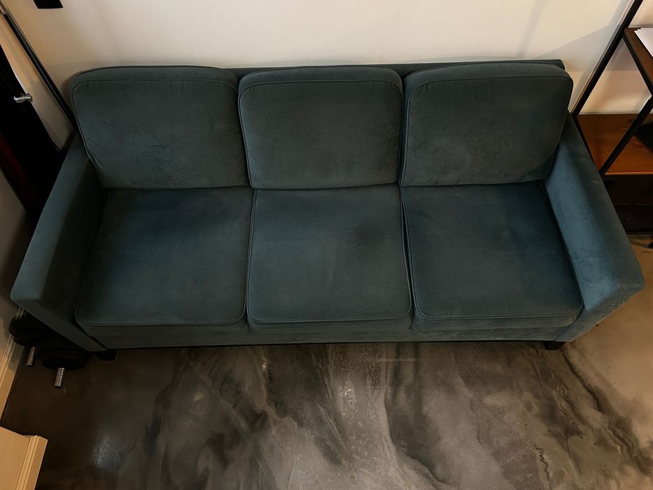 Sofa trzyosobowa Bergen butelkowa zieleń