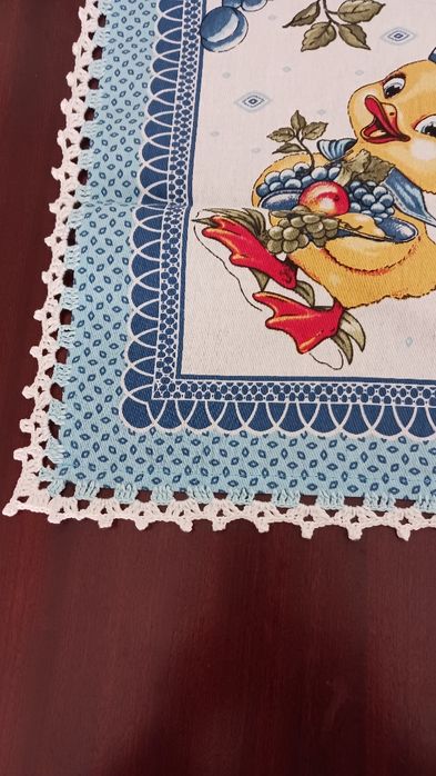 Pano de cozinha quadrado