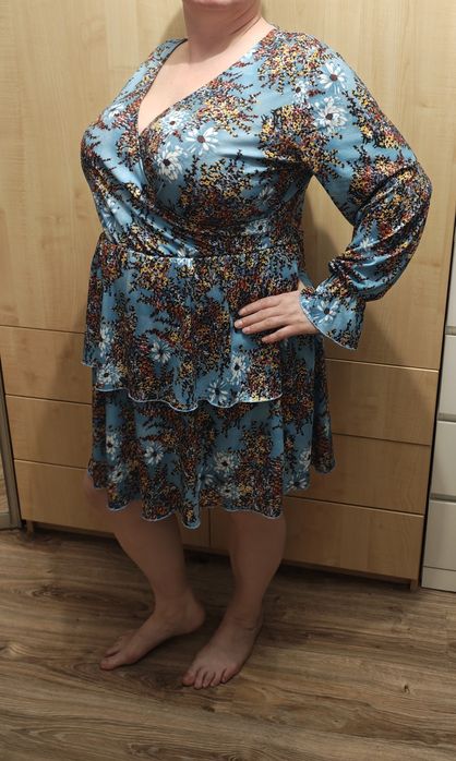 Codzienna wiosenna sukienka