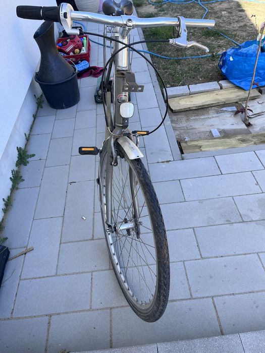 Stylowy rower miejski Everton CityLimit (damka) stan dobry bagażnik, koszyk, nóżka, przerzutki wewnętrzne