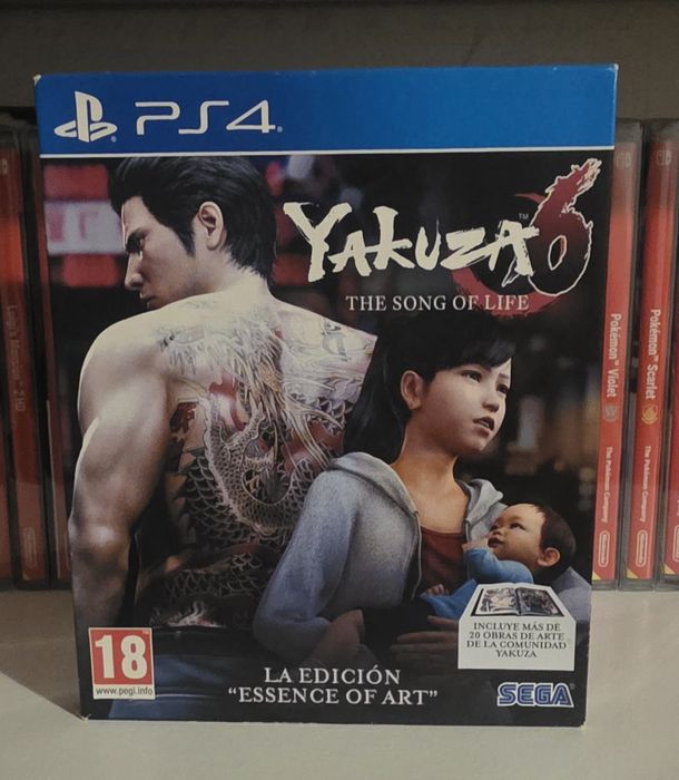 Yakuza 6 The Song of Life Essence of Art Edition PS4