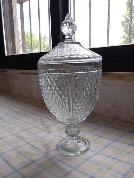 Bomboneira de Cristal decorativa