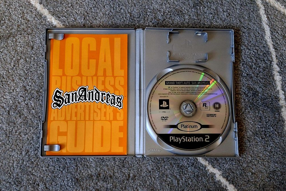 GTA San Andreas PS2 PlayStation 2