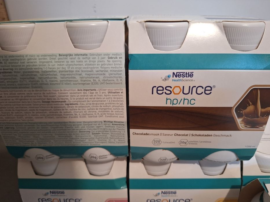Nutridrink, Nestle Resource hp/hc 24 szt x 200 ml
