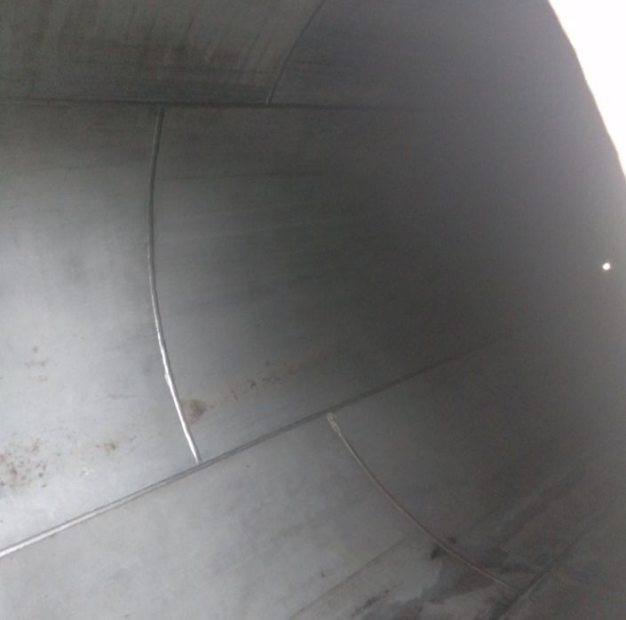 Ємність нержавіюча 100м3  біметалл цистерна