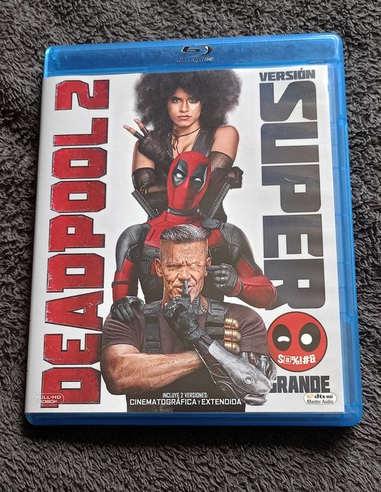 Deadpool film na blu-ray + maska