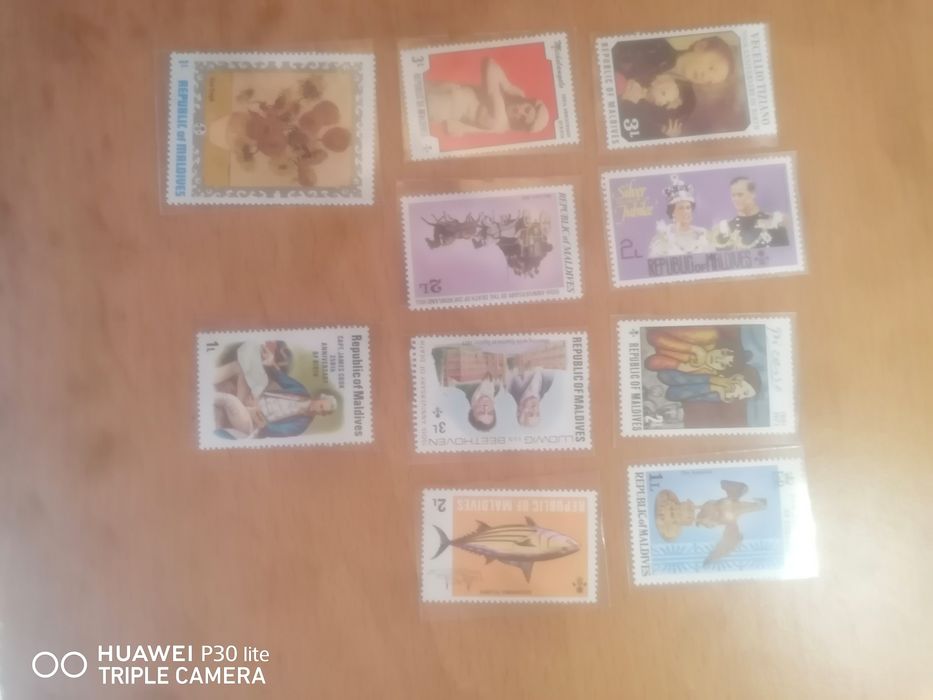 Selos de coleção novos