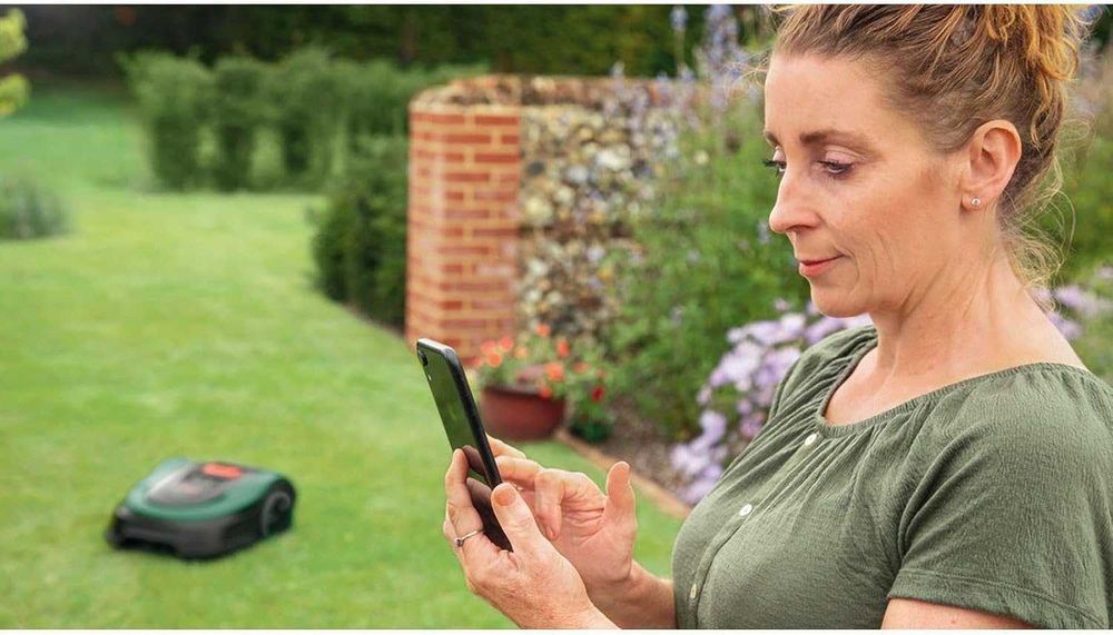 Robot corta-relva Bosch Indego S+ 500 – c/Rodas todo o terreno!!