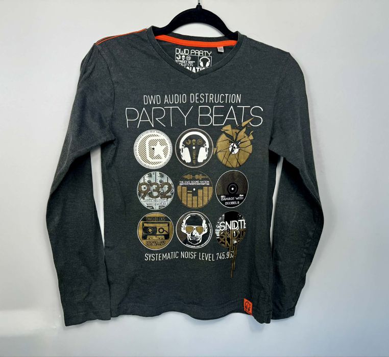 Longsleeve C&A Here+There | DWD Party Beats | Rozm. 146/152