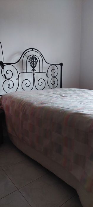 Cama de Ferro Casal  Centenária + 2 Colchões