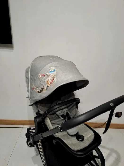 Cybex priam 4.0 Fotelik cybex cloud z Rozkladany Bardzo dobry stan Nowy koszyk Wysyłam