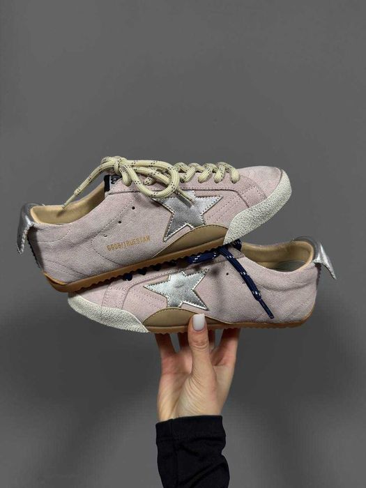 Кросівки Golden Goose True Star Pink | кеди Голден Чуз рожеві замш