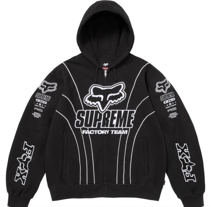 Zip hoodie Supreme Fox Racing/зіп худі Супрім лисиця