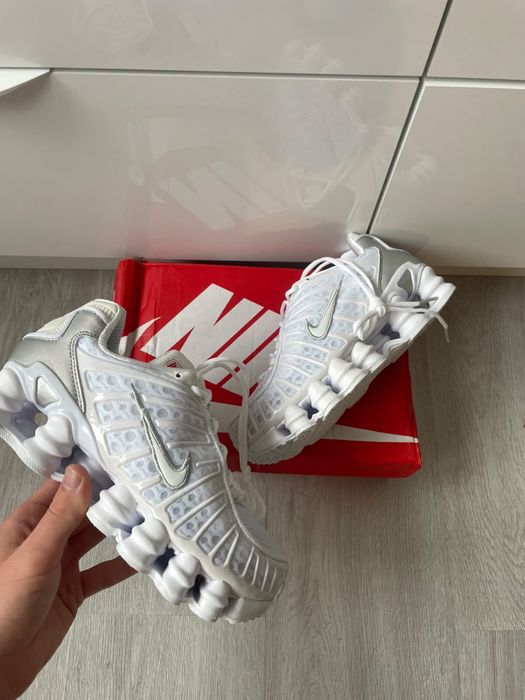 Buty nike shox TL białe