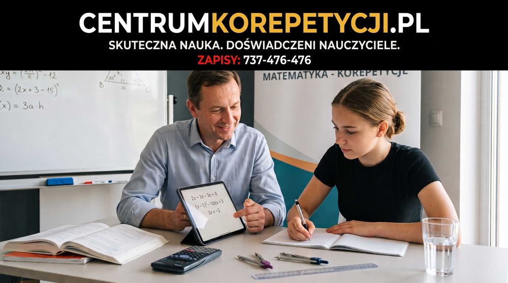 Matematyka Korepetycje STACJONARNE oraz korepetycje ONLINE