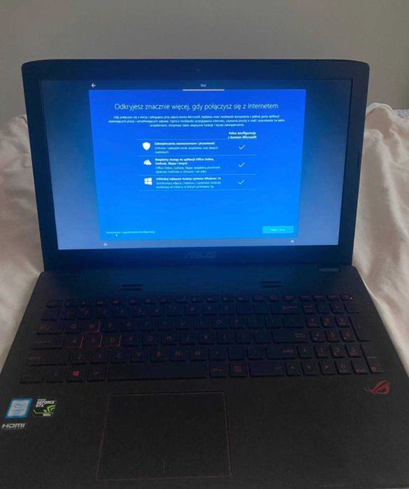 Laptop ASUS ROG GL552vw