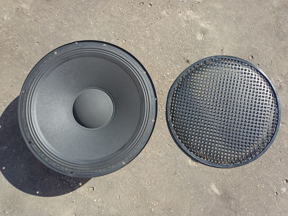 Głośnik estradowy niskotonowy woofer 38cm 100w 8 ohm + maskownica