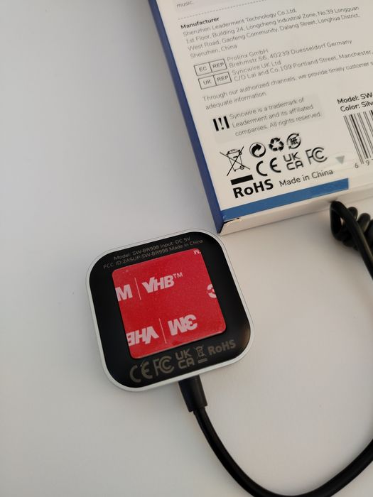 Adapter samochodowy Bluetooth 5.4 SyncWire SW-BR998 odbiornik